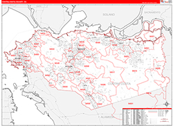 Red Line Map Example